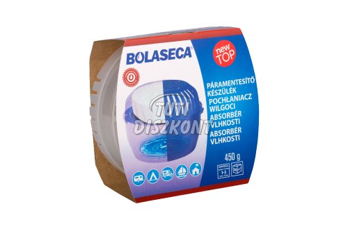 Bolaseca páramentesítő készülék+tabletta fehér, 1 db