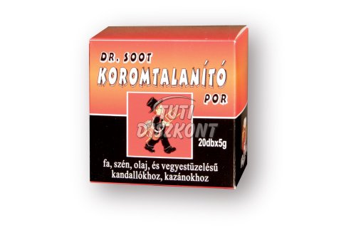 Dr. Soot Koromtalanító por 20 x 5 g, 100 g