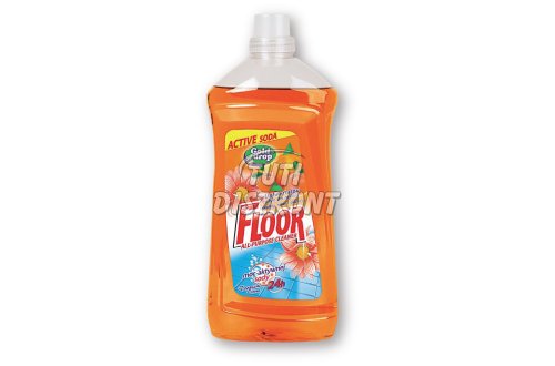 Floor univerzális tisztító Trópusi virág - narancssárga, 1.5 l