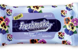 Freshmaker nedves frissítő kendő több illat, 15 db