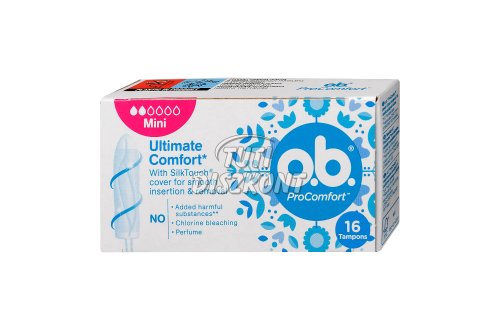 o.b. tampon Procomfort mini, 16 db