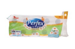 Perfex Boni WC papír 3 rétegu 8+2 125 lap kamilla, 10 tek