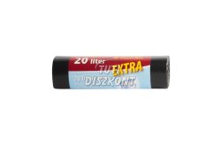 TUTI szemetes zsák 20l extra 50x50cm 20db/roll, 20 db