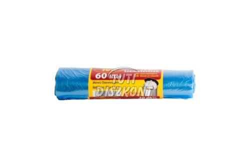 TUTI szemetes zsák 60l 55x65cm 20db/roll, 20 db