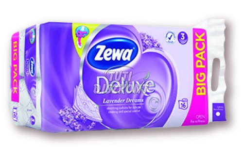 Zewa Deluxe WC papír 16 tekercses 3 rétegű Levendula, 16 tek