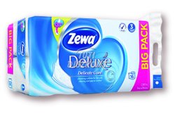 Zewa Deluxe WC papír 3 rétegű 16 tekercses Fehér, 16 tek