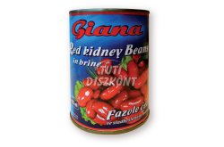 Giana vörösbab (red kidney) tz., 425 ml