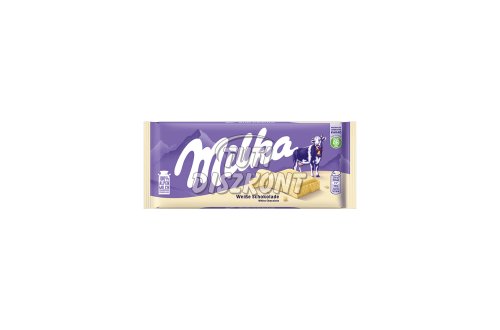 Milka táblás csokoládé 100gr Fehér csoki X, 100 g