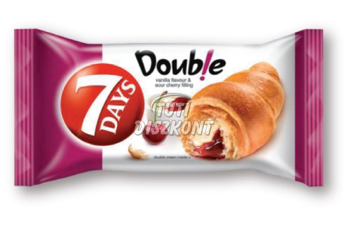 7 Days croissant double meggy-vanilia, 80 g