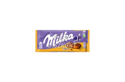 Milka táblás csokoládé 100gr Caramel X, 100 g