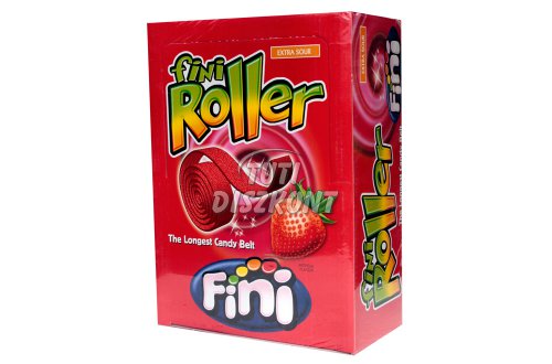 Fini Roller gumicukor eper, 20 g