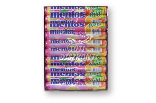 Mentos cukor fruit, 38 g