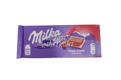 Milka táblás csokoládé Cherry X, 100 G