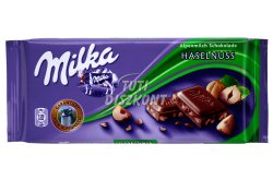 Milka táblás csokoládé 100gr Törtmogyorós X, 100 G