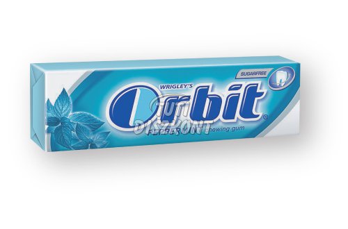 Orbit rágó Peppermint- v.kék 10db drazsé, 1 DB