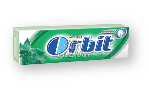 Orbit rágó Spearmint- zöld 10db drazsé, 1 DB