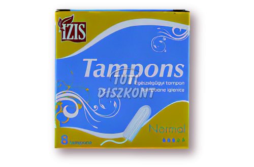 Izis tampon normál 8db-os, 8 DB