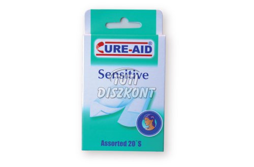 Cure-Aid sebtapasz érzékeny bőrre, 20 DB