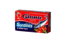 Giana szardínia paradicsomszószban tz., 125 G