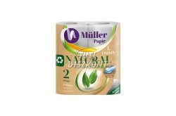 Müller Natural kéztörlő 2 rétegű 50 lapos, 2 TEK