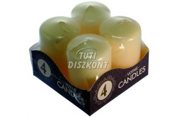 Adventi gyertya krém 4db-os, 1 cs