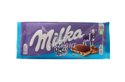 Milka táblás csokoládé 100gr Chips Ahoy X, 100 g