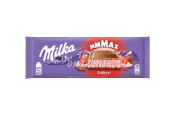 Milka táblás csokoládé 300gr epres X, 300 g