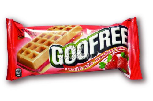 GooFree epres krémmel töltött gofri, 50 G