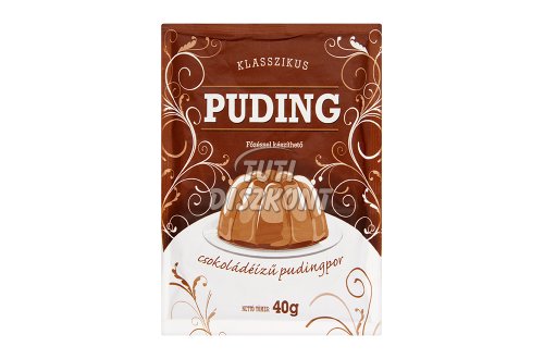 Klasszikus pudingpor csokoládé, 40 g