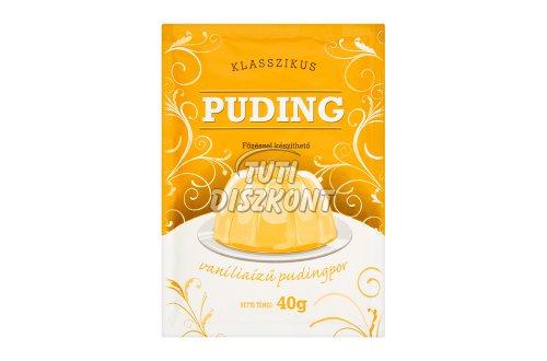 Klasszikus pudingpor vanília, 40 g