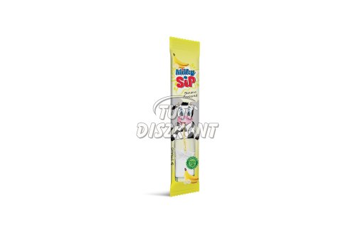 Milky Sip szívószál 5x6g banán ízű, 30 G