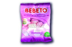 Bebeto Pink-White pillecukor, 60 G