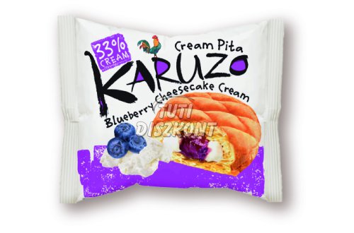 Karuzo Cream pita krémtúrós-kékáfonyás töltelékkel, 82 g
