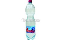 Aquaria ízesített szénsavas víz 1,5l málna, 1500 ml