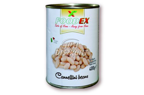 Foodex Fehér bab sós lében, 400 g