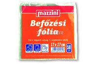 Mazzini Befőzési fólia 17x17cm 50db, 50 DB