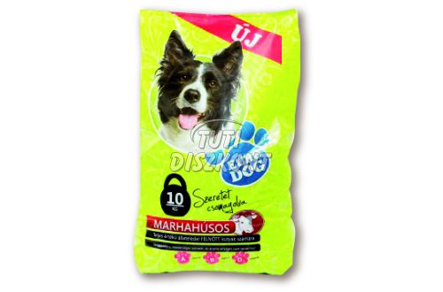 Euro dog kutyatáp 10kg marha, 10 kg