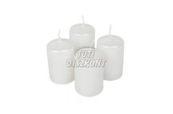 Adventi gyertya gyöngy metál 4 db-os, 1 cs