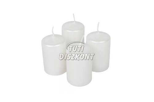 Adventi gyertya metál gyöngy 4db-os, 1 cs