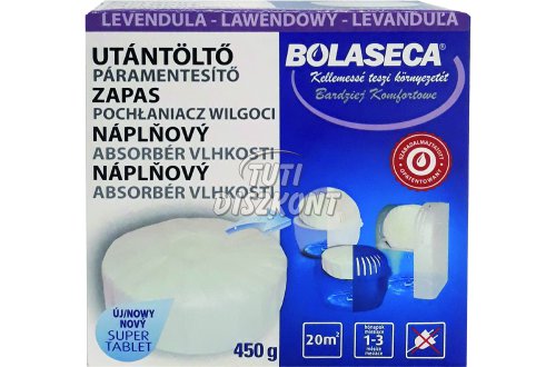 Bolaseca páramentesítő ut.tabletta levendula, 450 g