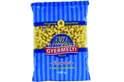 Gyermelyi száraztészta 4t csavartcső, 500 G