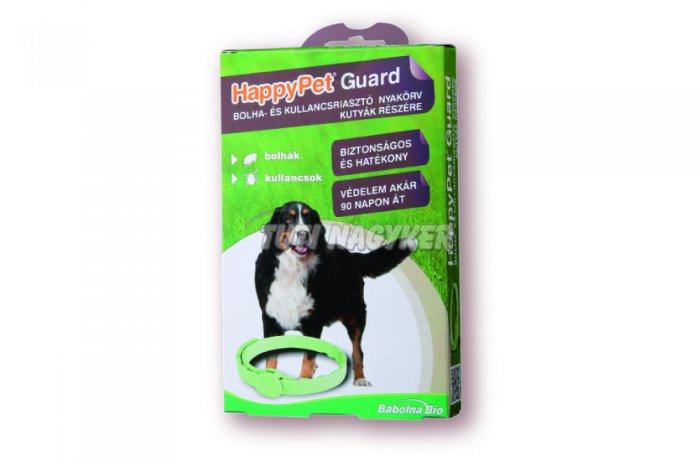 HappyPet Guard bolha- és kull.riasztó nyakörv kutya, 1 db