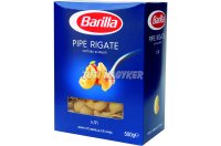 Barilla száraztészta Pipe Rigate N91 (szarvacska), 500 G