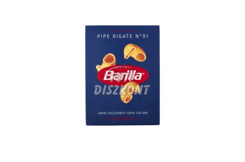 Barilla száraztészta Pipe Rigate N91 szarvacska, 500 G