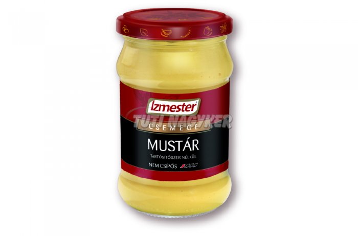 Ízmester mustár csemege, 296 G