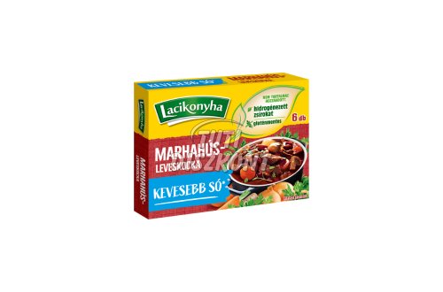 Lacikonyha leveskocka marhahúsleves, 60 g