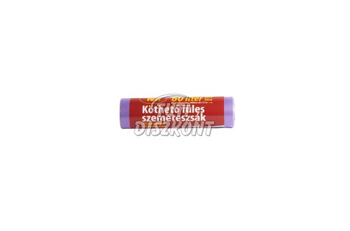 TUTI köthető füles szemetes zsák 60L 60x75cm 16db/roll, 16 db