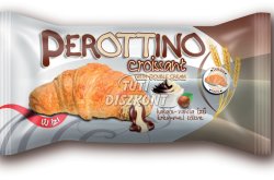 PEROTTINO double croissant kakaó-vanília krémmel töltve, 55 G