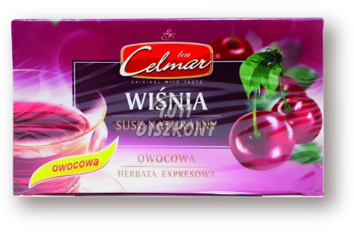 Celmar gyümölcstea meggy, 34 g