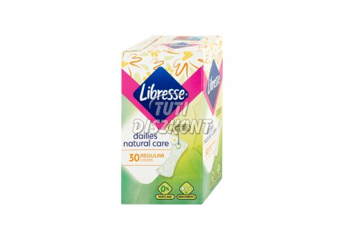 Libresse tisztasági betét Natural Care Normal, 30 db